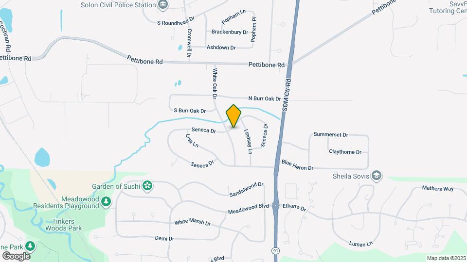 7621 White Oak Dr Map and Location Details