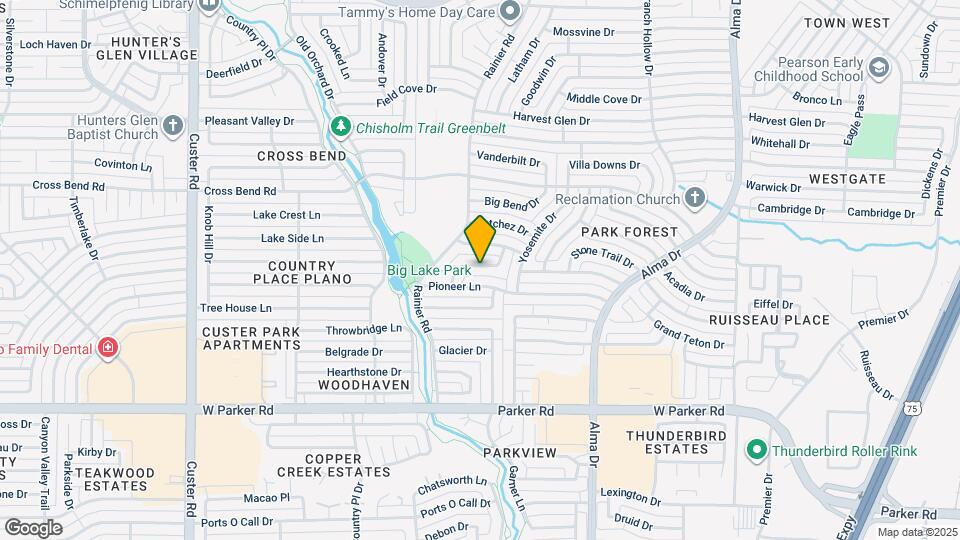 1428 Everglades Dr Map and Location Details