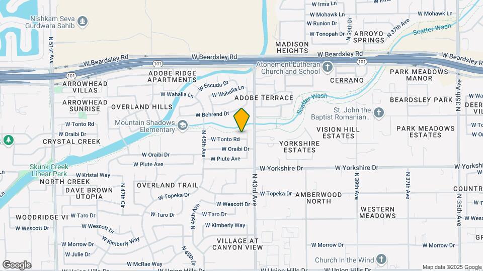 4324 W Tonto Rd Map and Location Details