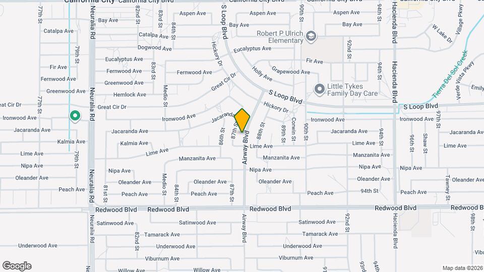 20325 Airway Blvd Map and Location Details