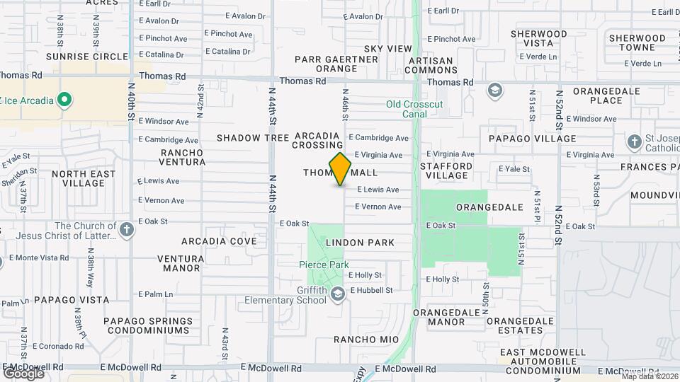 2342 N 46th St Map and Location Details