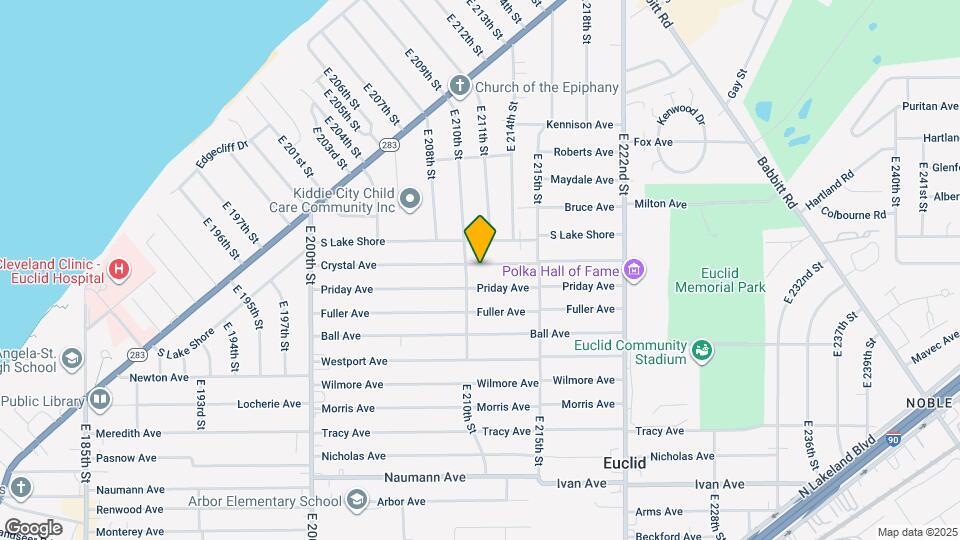 21070 Crystal Ave Map and Location Details
