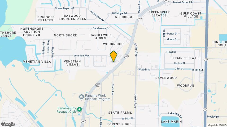 3912 Venetian Cir Map and Location Details
