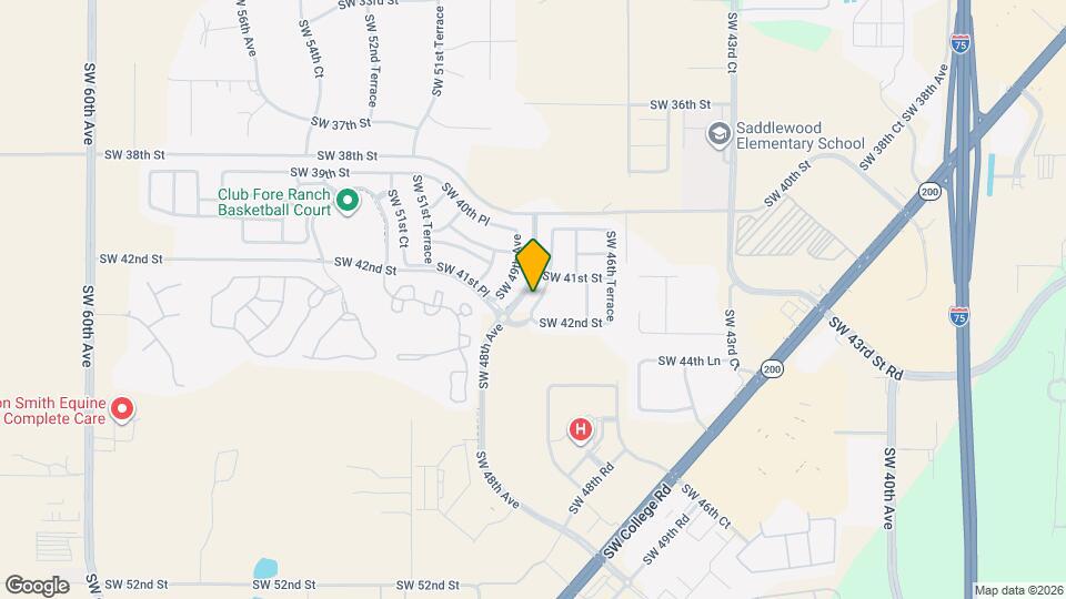 4170 SW 47th Ct Map and Location Details