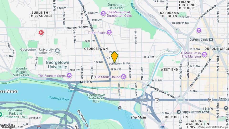3118 1/2 Dumbarton St NW Mapa y Detalles de la Ubicación