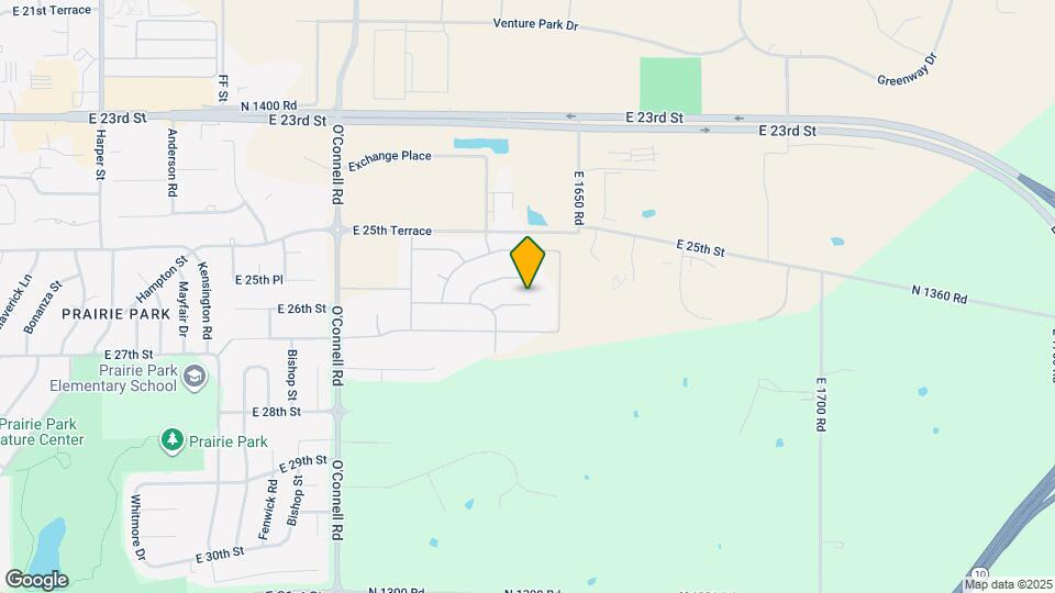 2620 E 26th Ct Map and Location Details