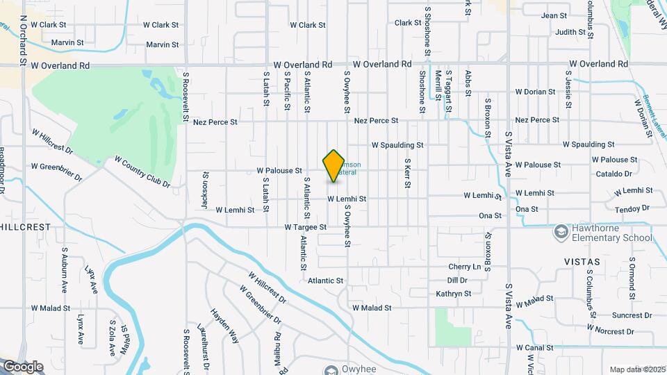 2018 S Arcadia St Map and Location Details