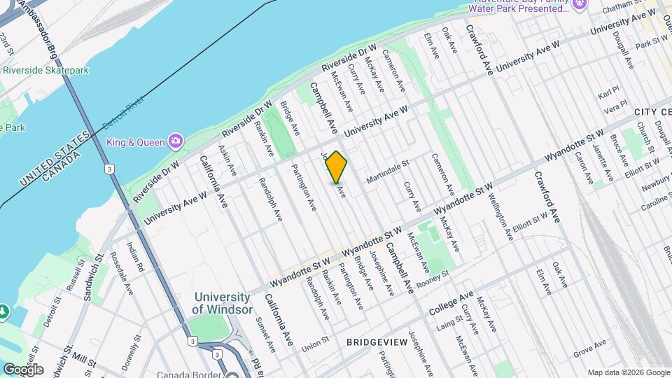 387 Josephine Ave Map and Location Details