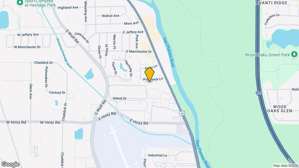 667 Prestwick Ln Map and Location Details