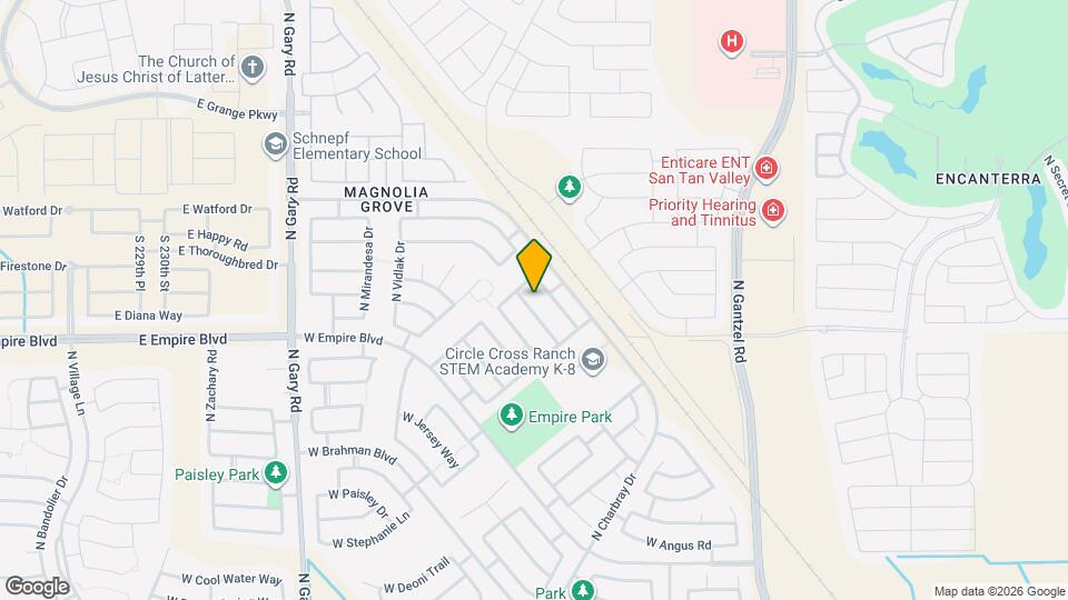 682 W Belmont Red Trail Map and Location Details