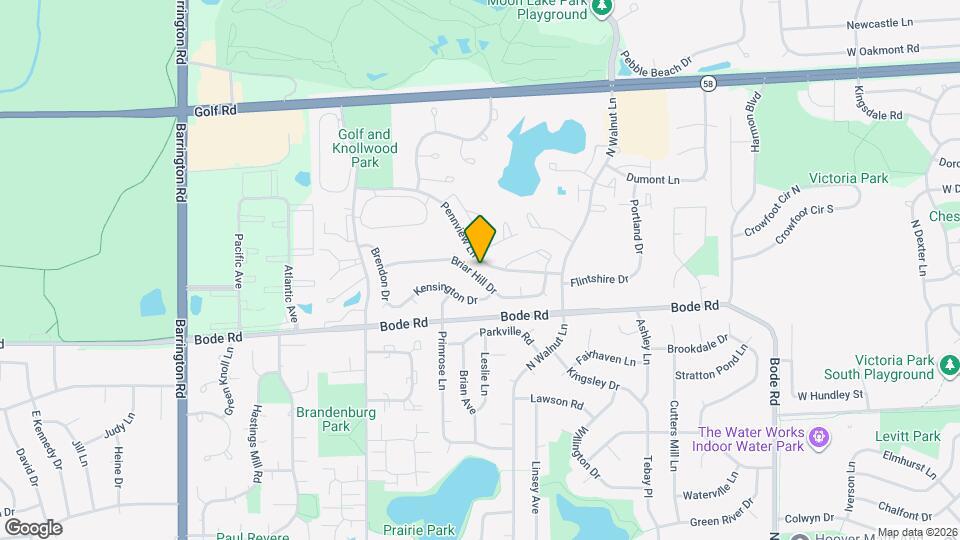 2116 Briar Hill Dr Map and Location Details