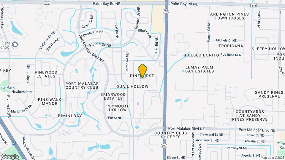 3614 Tree Ridge Ln NE Map and Location Details