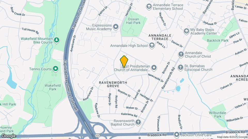 7714 Arlen St Map and Location Details