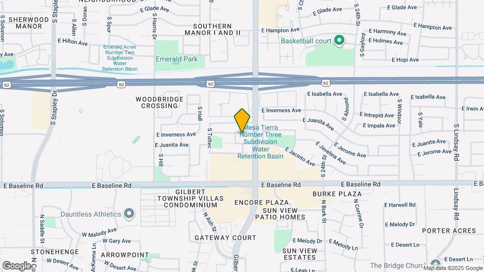 1937 E Inverness Ave Map and Location Details