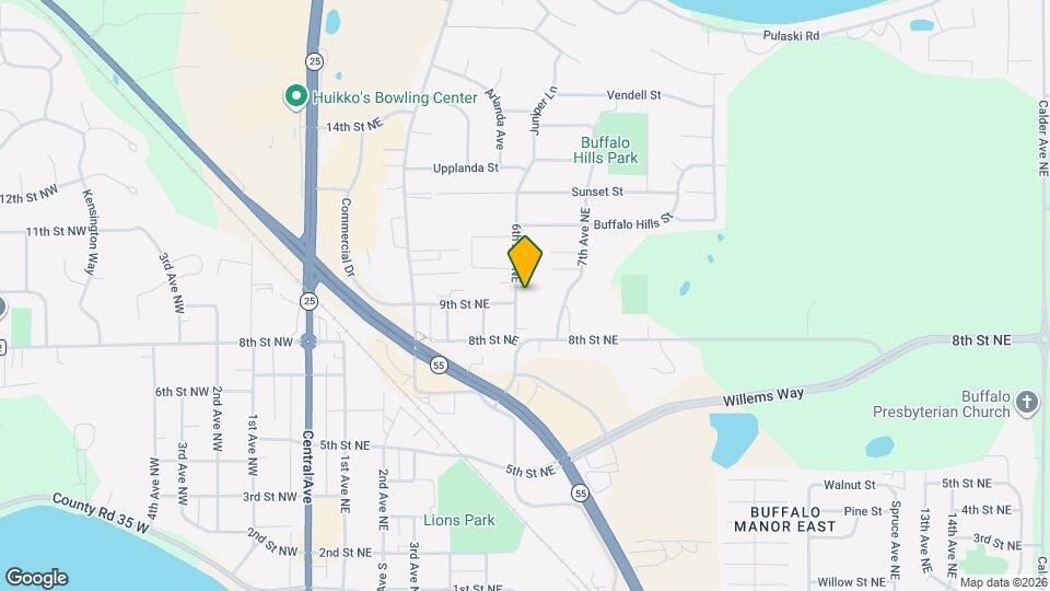 812 6th Ave NE Map and Location Details