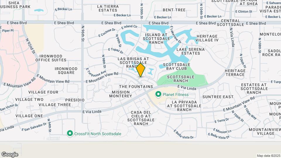 10055 E Mountainview Lake Dr Mapa y Detalles de la Ubicación