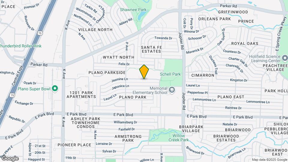 1904 Jasmine Ln Map and Location Details
