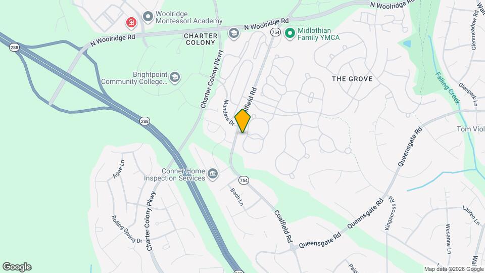 1355 Hawkins Wood Cir Map and Location Details