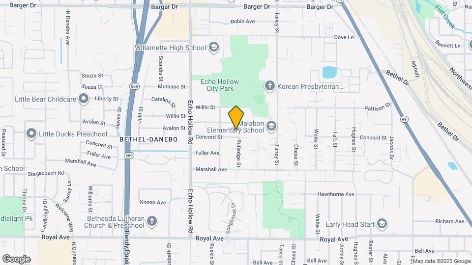 4057 Concord St Map and Location Details