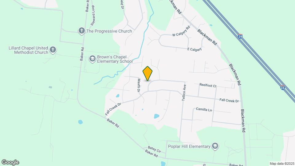 1620 Tellico Ave Map and Location Details