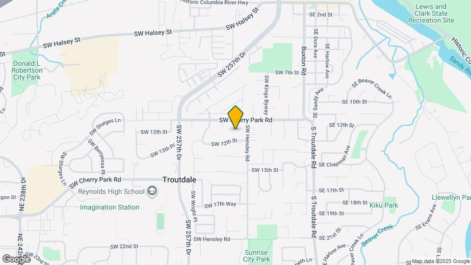 1136 SW Fox Ct Map and Location Details