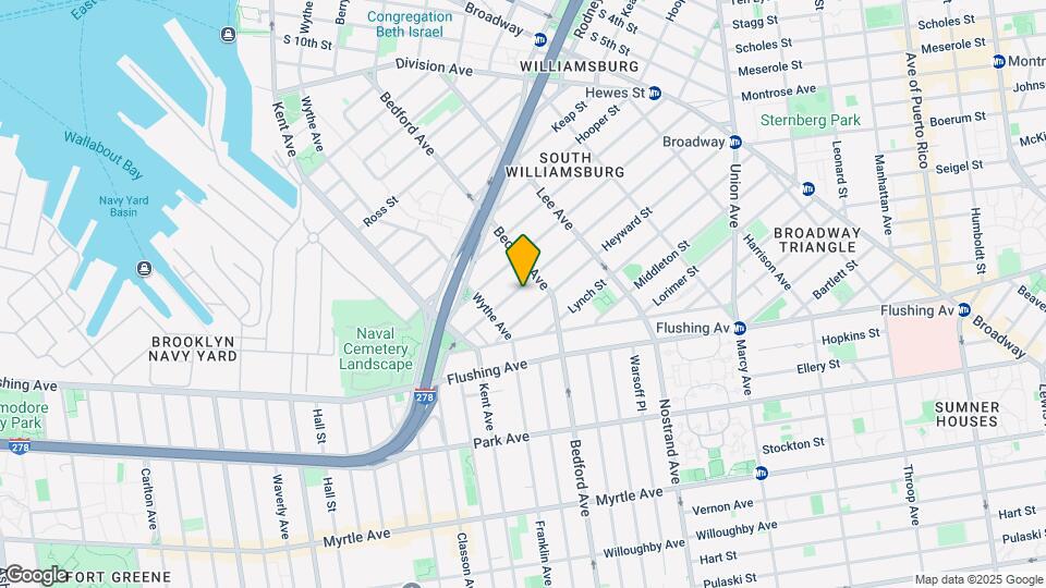 104 Rutledge St Map and Location Details