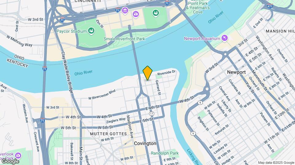 1 Riverside Pl Mapa y Detalles de la Ubicación