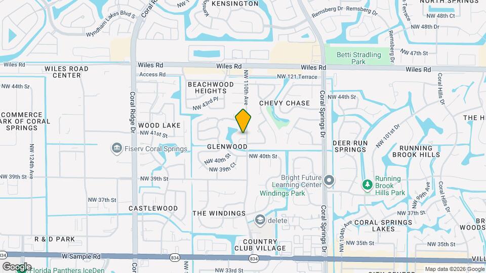 4100 NW 110th Ave Map and Location Details