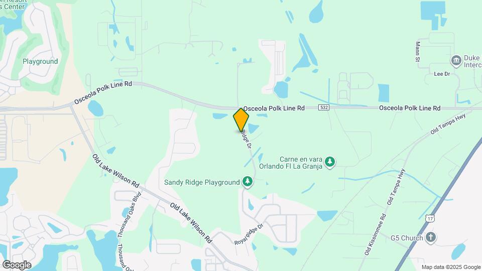 287 Sandy Ridge Dr Map and Location Details