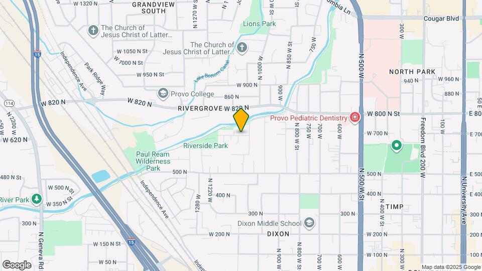 1131 W 650 N St Map and Location Details