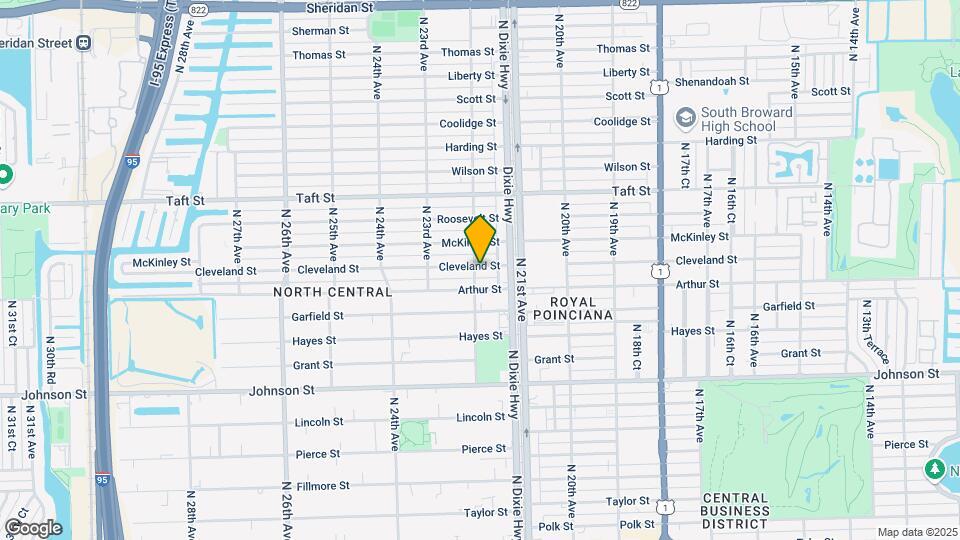 2134 Cleveland St Mapa y Detalles de la Ubicación