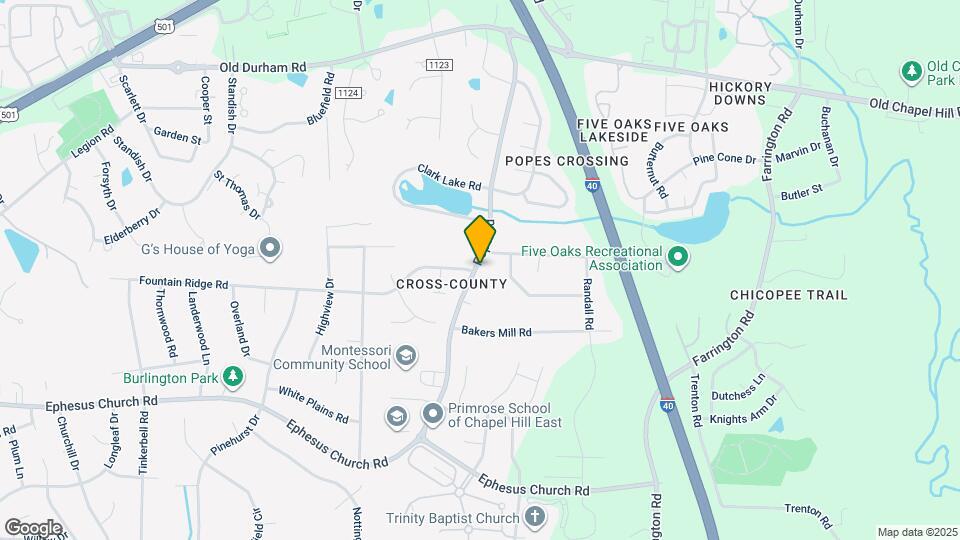 4307 Pope Rd Map and Location Details