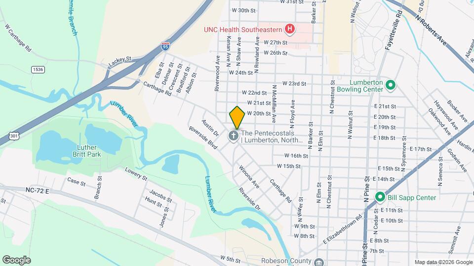 510 W 18th St Map and Location Details