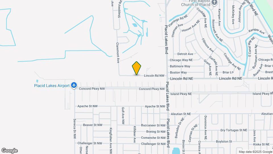 136 Lincoln Rd NW Map and Location Details