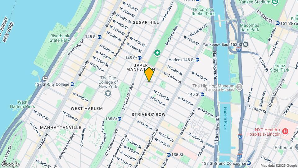 Harlem Interfaith Map and Location Details