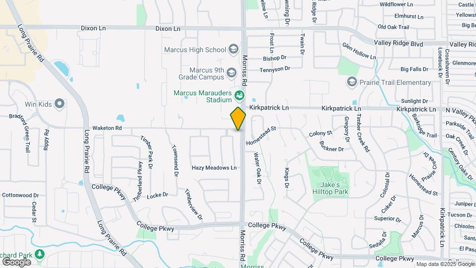 2200 Glenbrook St Map and Location Details
