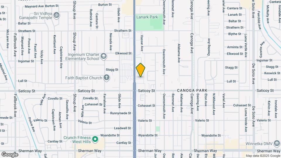 7650 Topanga Canyon Blvd Map and Location Details