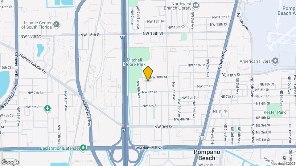 880 NW 8th Ave Map and Location Details