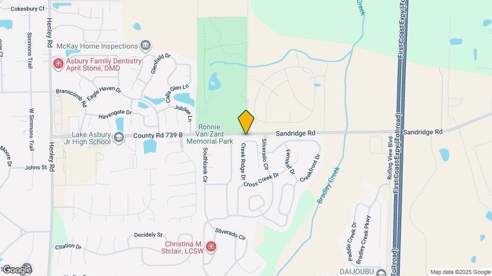 2680 Creek Ridge Dr Map and Location Details