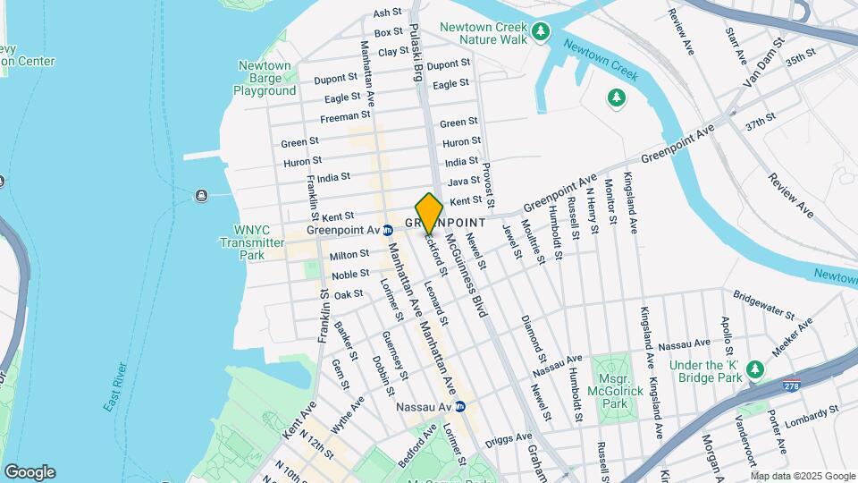 315 Eckford St Map and Location Details