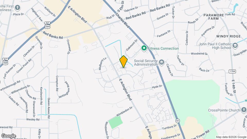 2731 Townes Dr Map and Location Details