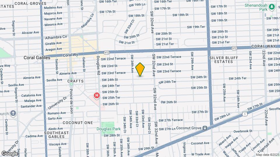 3327 SW 24th St Map and Location Details