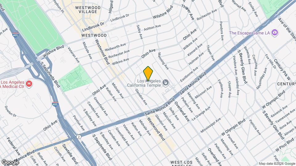 1649 Selby Ave Map and Location Details