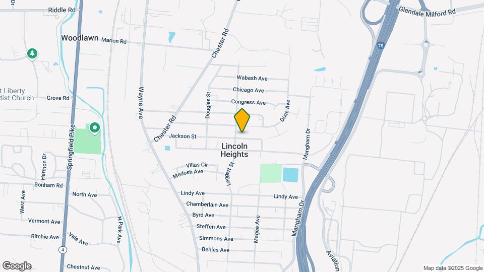 1096 Jackson St Map and Location Details