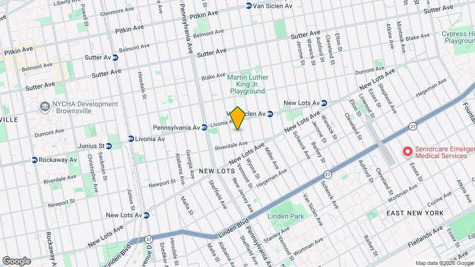 576 Wyona St Map and Location Details