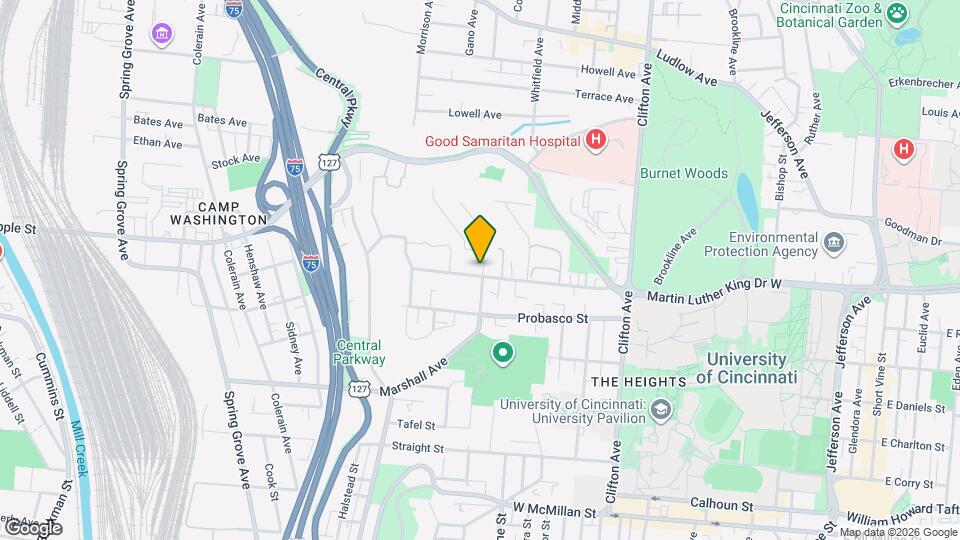600 Riddle Rd Mapa y Detalles de la Ubicación
