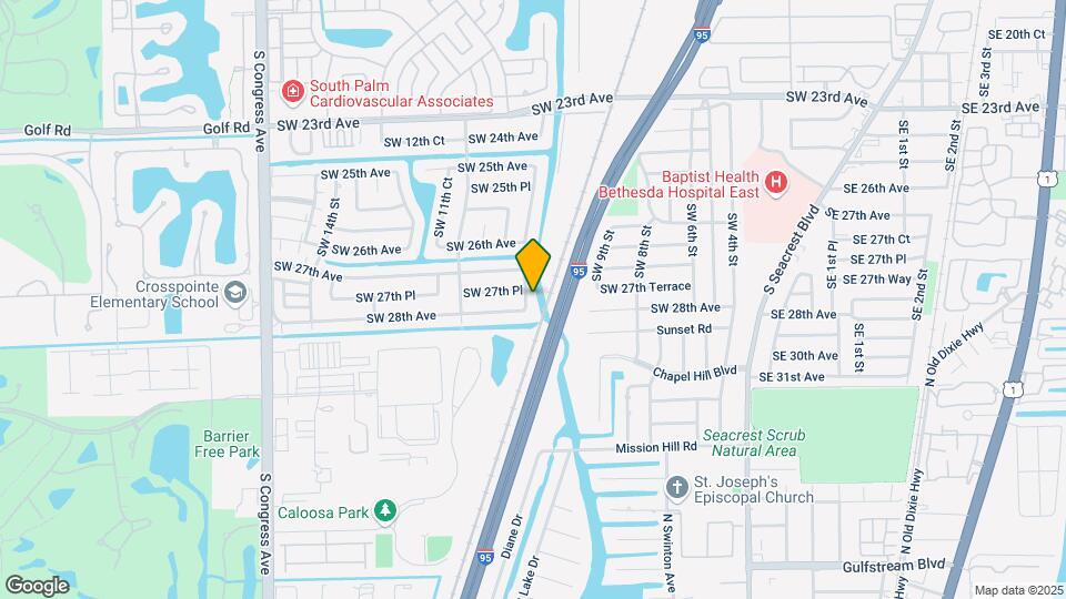 2764 SW 10th St Map and Location Details