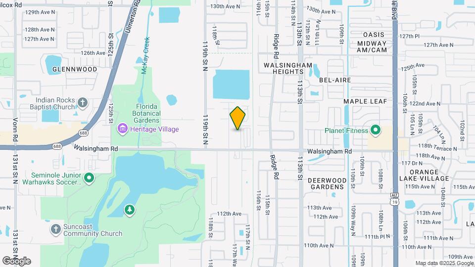 11950 117th St N Map and Location Details