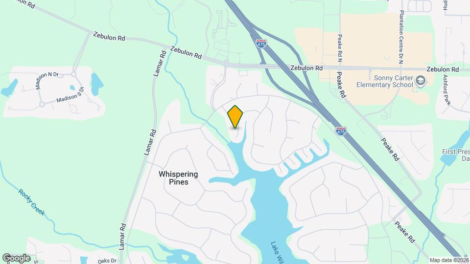 1169 Sandy Beach Dr Map and Location Details