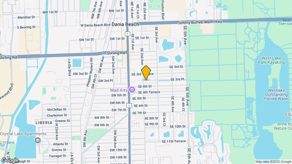 206 SE 3rd Pl Map and Location Details